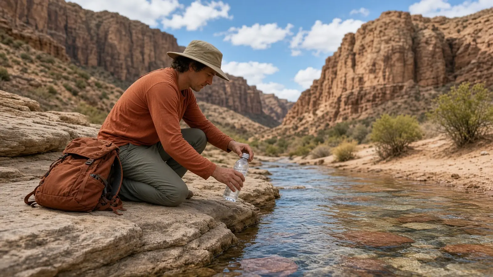How Much Water Per Day Backpacking? Guide + Calculator